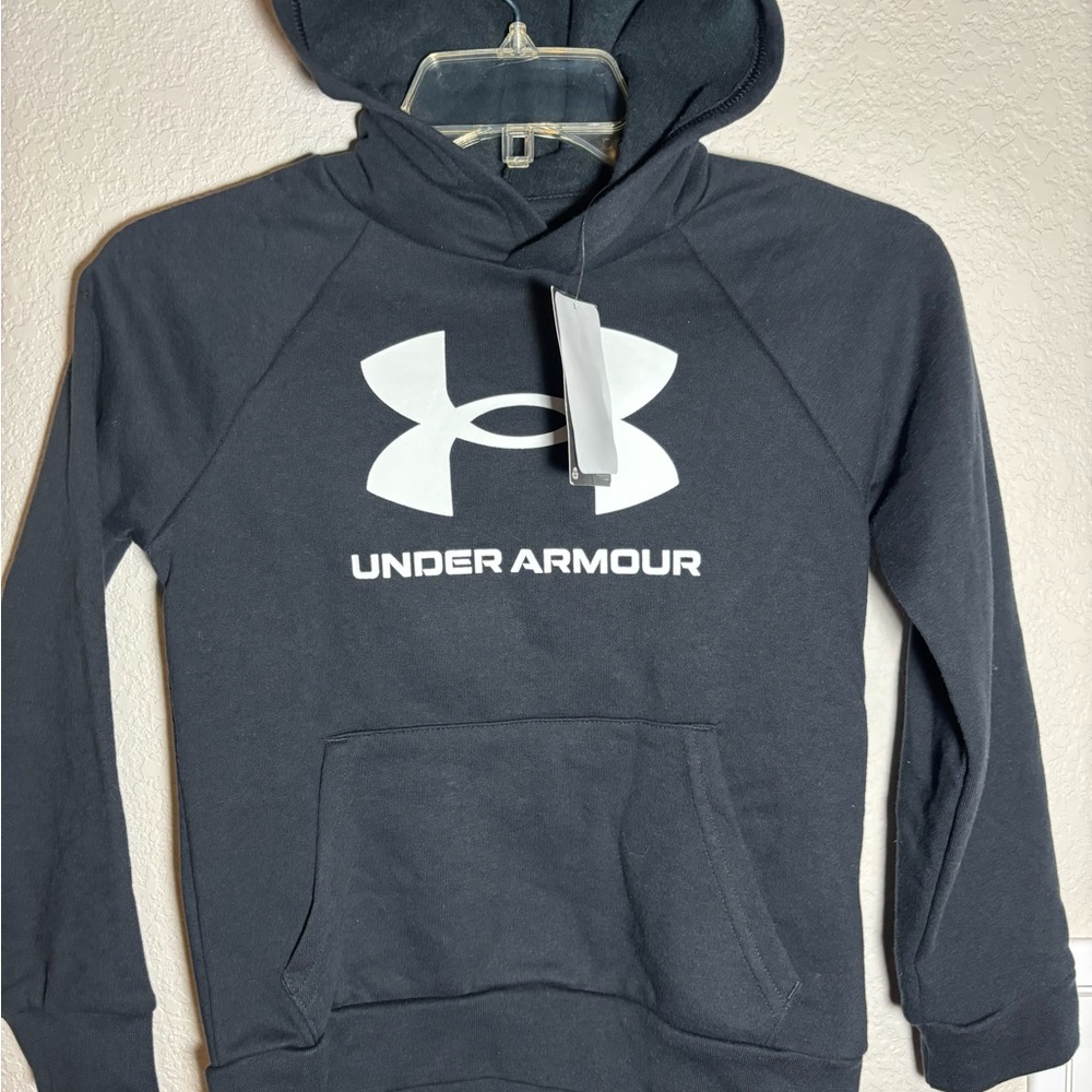 Under Armour‎ Black and White Performance Hoodie